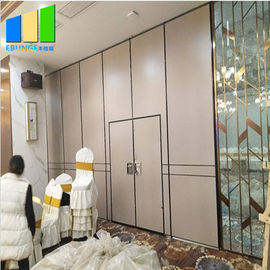 Финиша МДФ стен раздела Эбунге рамка передвижного алюминиевая складывая акустический рассекатель комнаты