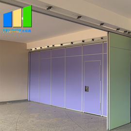 Деревянные акустические рассекатели комнаты складывая стену раздела раздвижной двери раздела класса передвижную