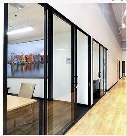 Стена разделов офисной мебели стеклянного экрана рассекателя тенденции Морден передвижная для конференц-зала
