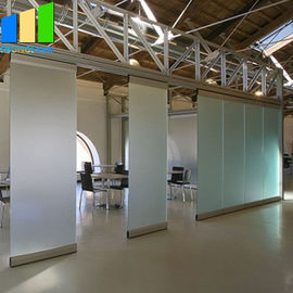 Унфрамед стеклянные двери сползая дверь складчатости стеклянного раздела стен раздела Фрамелесс алюминиевую