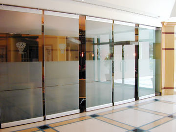 Рассекатель комнаты стеклянного раздела Соудпрооф алюминиевый Фрамелесс закаленный для офиса