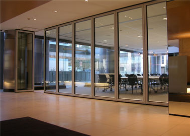 Рамка раздела офиса алюминиевая вокруг сделанного колодца установки стены стеклянного раздела полезного