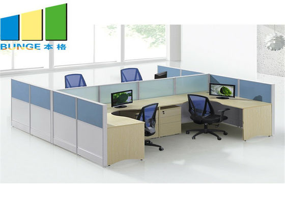 Рабочее место офиса модульного центра телефонного обслуживания стула офиса сетки стола компьютера офисной мебели открытое