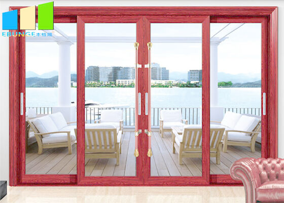Сползающ патио Retractable Flyscreen дверей складки на подобие гармоники рассекателей комнаты для большой складывая двери Вьетнама