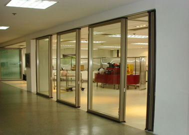 Стены перегородки стеклянного блока офиса складывая 680/1230 ширин 2000/4500 высот