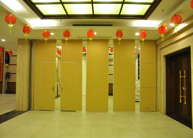 Панель раздвижных дверей 65mm перегородки комнаты тренировки складывая алюминиевая