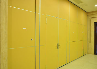 Demountable стена перегородки с раздвижной дверью, верхней повиснутой складчатостью сползая перегородку