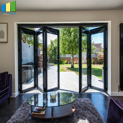 Цена двери жилой и коммерчески алюминиевой рамки стеклянная сползая Bifold