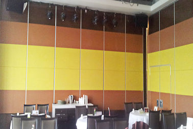 Стена ресторана ядрового доказательства алюминиевая передвижная разделяет толщину 85мм