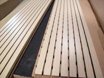 Панель облегченного украшения деревянная калиброванная акустическая/звукопоглотительные панели