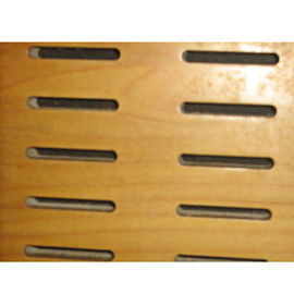Панели полиэфирного волокна доски изоляции украшения потолка декоративные деревянные акустические