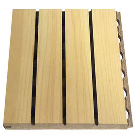 Панель крытого финиша облицовки деревянная калиброванная акустическая огнезамедлительная