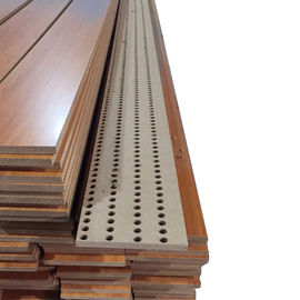 Панелинг стены акустической панели материала ядровой изоляции деревянный калиброванный деревянный