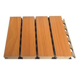 Панель твердой поверхности облицовки звукоизоляционная деревянная калиброванная акустическая для записывая комнаты