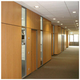 Подгонянная звукоизоляционная стена деревянной перегородки офиса, передвижные рассекатели комнаты