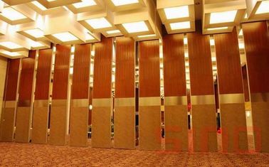 Рассекатели комнаты коммерчески доски Мдф двери складчатости автоматические для большого зала