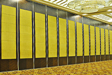 Поверхность ткани сползая действующие передвижные стены раздела для банкета Халл гостиницы