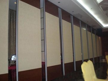 Алюминий - обрамленные акустические сползая складывая стены раздела для офиса и конференц-зала