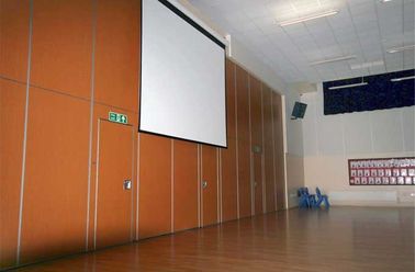 Алюминий - обрамленные акустические сползая складывая стены раздела для офиса и конференц-зала