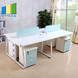 Современные разделы офисной мебели с стальной ногой/ПУ ставят поверхность на обсуждение