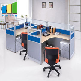 Фасонируйте разделы офисной мебели/таблицу рабочего места офиса с ногой стали толщины 1.5мм