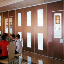 Стена раздела внутреннего деревянного дизайна раздвижной двери передвижная для банкета Халл и аудитории