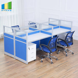 Коммерчески стол переговоров Сеатер панели 4 разделов офисной мебели/МФК