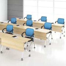 Регулируемые облегченные Стакабле столы переговоров и стулья для тренируя комнаты