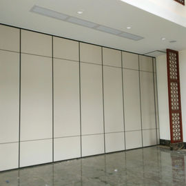 Мобильная акустическая стена раздела ресторана с поверхностью МДФ обруча ткани