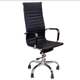 Эргономический черный кожаный стул офиса/современный стул компьютера шарнирного соединения