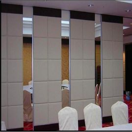 Огородите стену раздела зеркала держателя звукоизоляционную сползая передвижную в разделах офиса