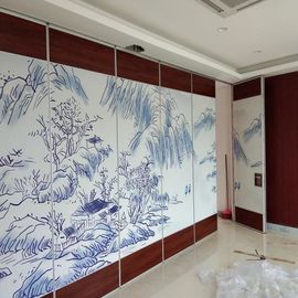 Стены раздела выставочного зала Эко дружелюбные складывая гибкие передвижные для ванной комнаты