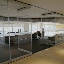 Фрамелесс стеклянная офисная мебель разделяет действующие стены для конференц-зала