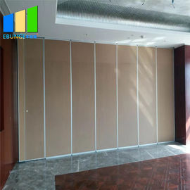 Складная двигая деревянная сползая стена раздела двери складчатости для гостиницы Халл банкета