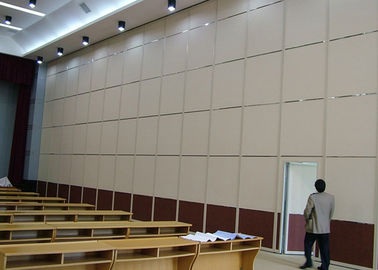 Передвижные стены рассекателя комнаты действующие с крышкой МДФ ткани трудной для выставочных центров