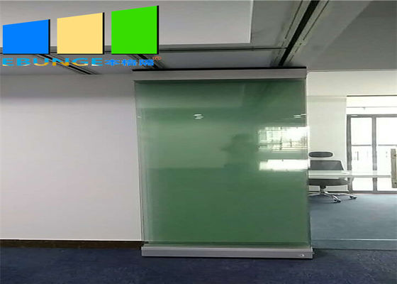 Закаленный сползая стеклянный передвижной проект офиса стены раздела сползая стену