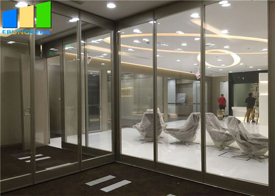 Рамки раздела офиса Ebunge раздел стеклянной модульной алюминиевой стеклянный звукоизоляционный для комнат офиса