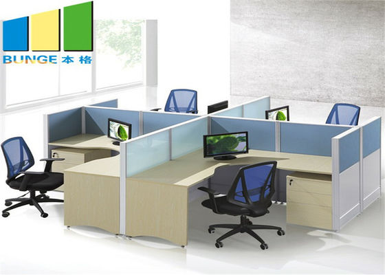 Современные модульные кабины офиса цепляют исполнительное рабочее место раздела офиса стула