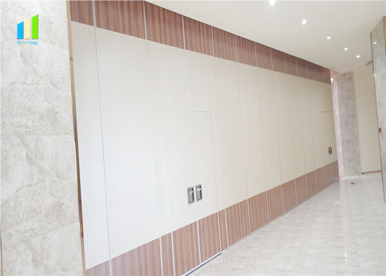 Офис акустической съемной панели ядровой изоляции передвижной алюминиевый сползая стену раздела для конференц-зала