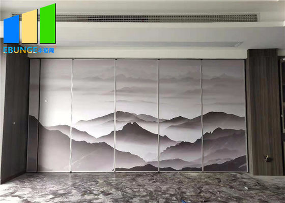 Панель стен раздела акустического рассекателя передвижная звукоизоляционная складывая для ресторана