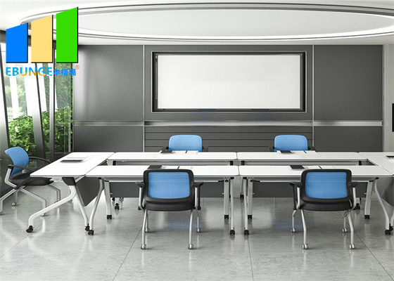 Регулируемый складывая Stackable конференц-зал ставит таблицы на обсуждение тренировки офиса