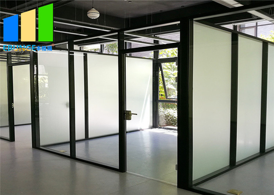Алюминиевое закаленное стекло офиса разделяет коммерчески внутренние стены портативного офиса