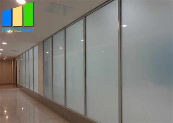 Стена стеклянного раздела Eco дружелюбная Demountable модульная для офисного здания
