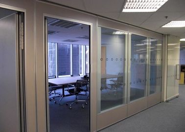 Стены стеклянной перегородки офиса, сползая стеклянные перегородки для центров выставки