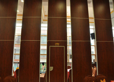 Стены перегородки двери складчатости подвижные, стена перегородки винила для конференц-зала